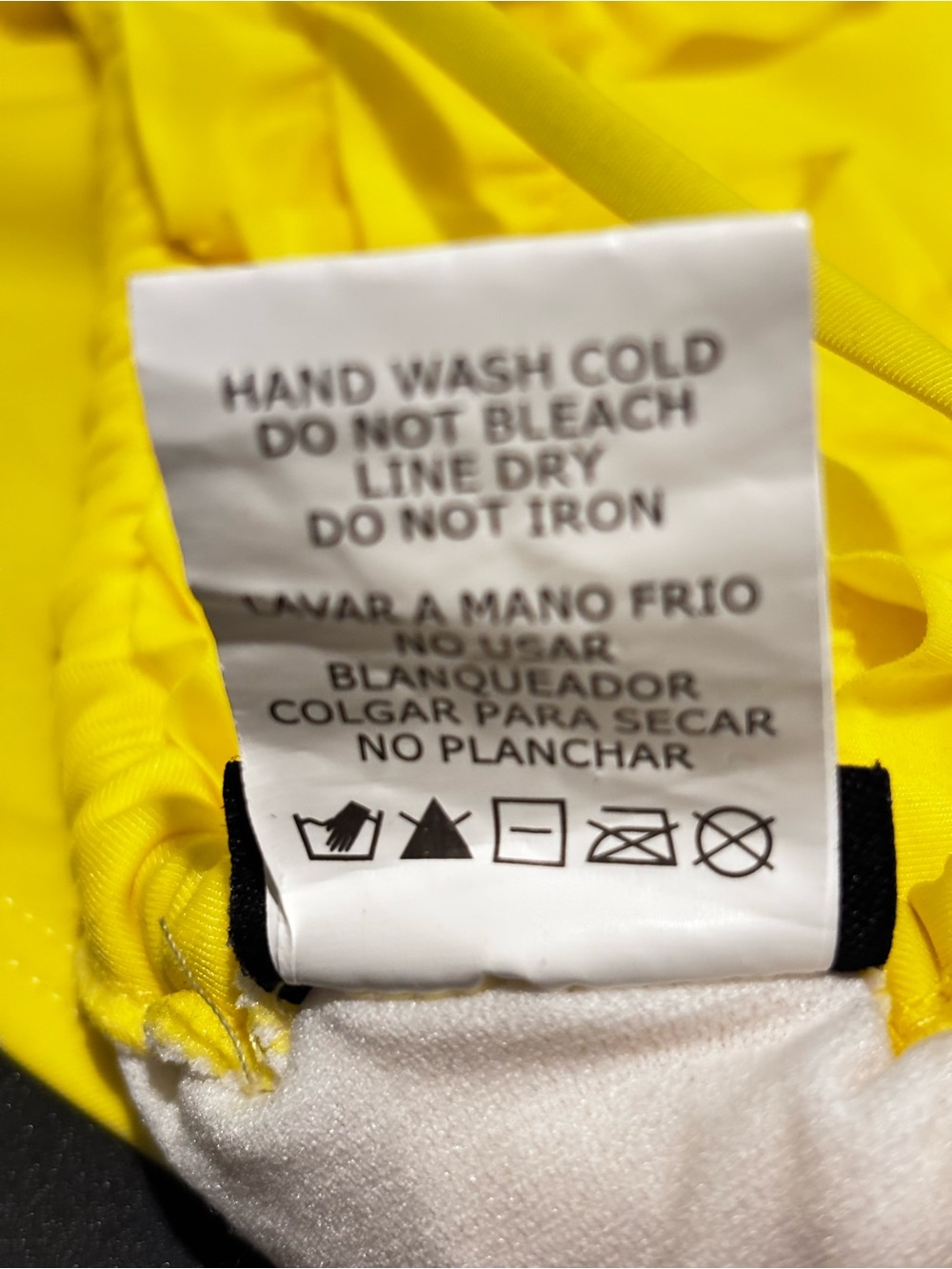 Ingear Yellow Ruffle Triangle Bikini Set - Picture 8 of 10